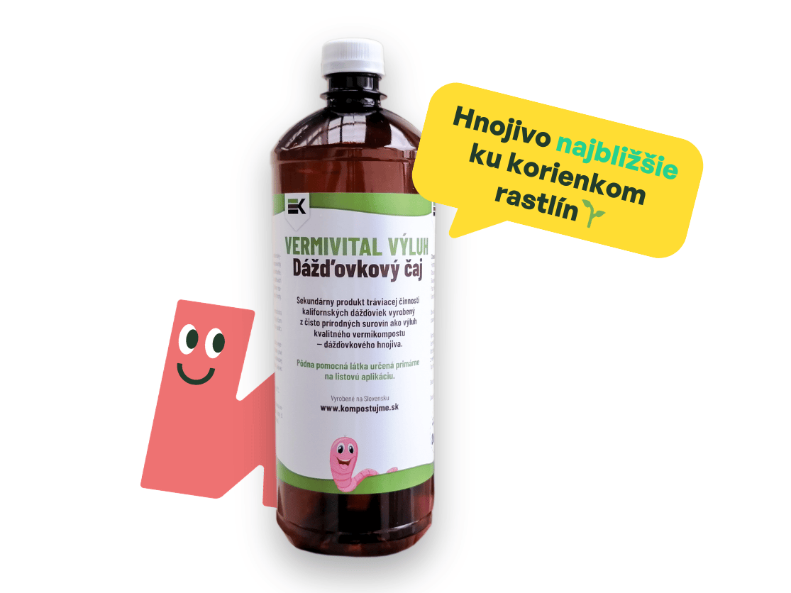 Vermivital výluh - najbližšie ku korienkom